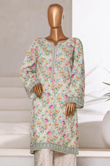 Bin Saeed Stitched 2 Piece Co Ords Cotton Suit-WC-2407-Multi