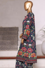 Bin Saeed Stitched 2 Piece Co Ords Cotton Vol-03 Suit-WC-2461-Black