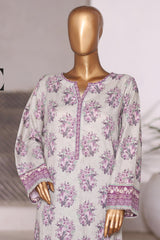 Bin Saeed Stitched 2 Piece Co Ords Cotton Vol-03 Suit-WC-2462-Green