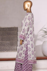 Bin Saeed Stitched 2 Piece Co Ords Cotton Vol-03 Suit-WC-2462-Green
