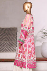 Bin Saeed Stitched 2 Piece Co Ords Cotton Vol-03 Suit-WC-2464-Pink