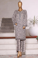 Bin Saeed Stitched 2 Piece Co Ords Cotton Vol-03 Suit-WC-2468-Gray