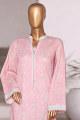 Bin Saeed Stitched 2 Piece Co Ords Cotton Vol-03 Suit-WC-2470-Pink