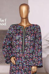 Bin Saeed Stitched 2 Piece Co Ords Cotton Vol-03 Suit-WC-2471-Black
