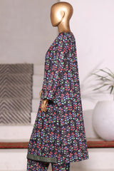 Bin Saeed Stitched 2 Piece Co Ords Cotton Vol-03 Suit-WC-2471-Black
