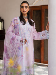 Wisteria by Roheenaz Unstitched 3 Piece Summer Lawn V-II Suit-24-A-Diba
