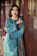 Asim Jofa Unstitched 3 Piece Winter Suit-AJUW-24