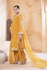 Mastani By Gulmina Stitched 3 Piece Luxury Formals Suit-Noor