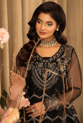 House Of Chiffon By Humdum Unstitched 3 Piece Luxury Formals Suit-D11