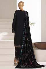 Sada Bahar Stitched 3 Piece Luxury Viscose With Palachi Shawl Collection'2025-MEV-251-Black