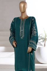 Vybe By Sada Bahar Stitched Co Ords Premium Winter Fabric Suit-MEK-252-Green
