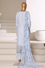Sada Bahar Stitched 3 Piece Luxury Emb Festive Vol-01 Suit-LEL2-255-SKY