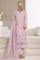 Sada Bahar Stitched 3 Piece Luxury Emb Festive Vol-01 Suit-LEL2-256-LAILIC