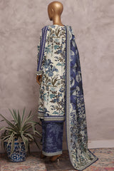 HZ Stitched 3 Piece Khaddar Prints Vol-02 Collection'2025-KPT-2570