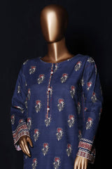 HZ Stitched Co Ords Digital Printed Khaddar Collection'2025-KPT-2586-Blue