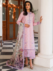 Wisteria by Roheenaz Unstitched 3 Piece Summer Lawn V-II Suit-25-A-Cyra