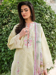 Wisteria by Roheenaz Unstitched 3 Piece Summer Lawn V-II Suit-25-B-Afsheen