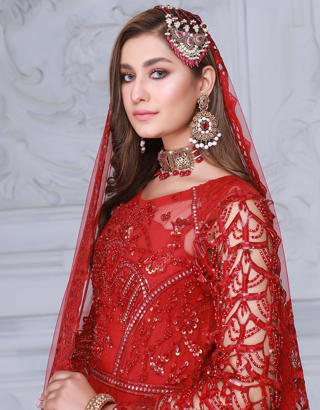 Mahermah By Emaan Adeel Unstitched 3 Piece Formals Collection'2024-MB-01