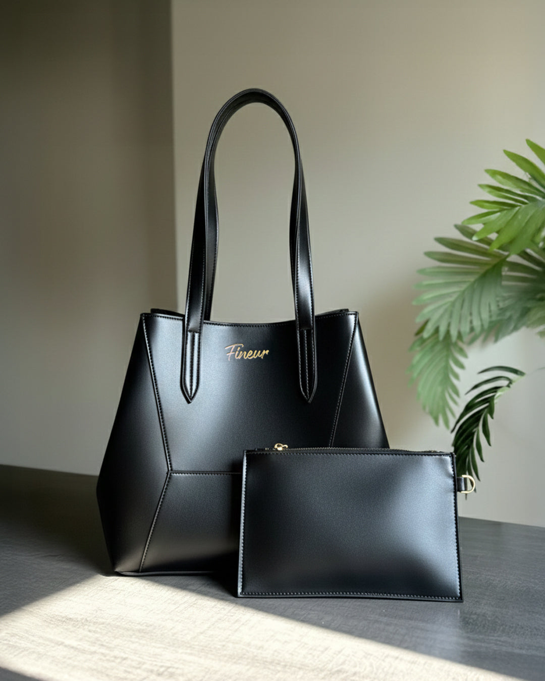 Polene paris inspired tote and pouch | Original Trendy and viral purse Fineur 2026 with affordable