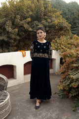 Panache Apparel Stitched Velvet Collection-Ruhi