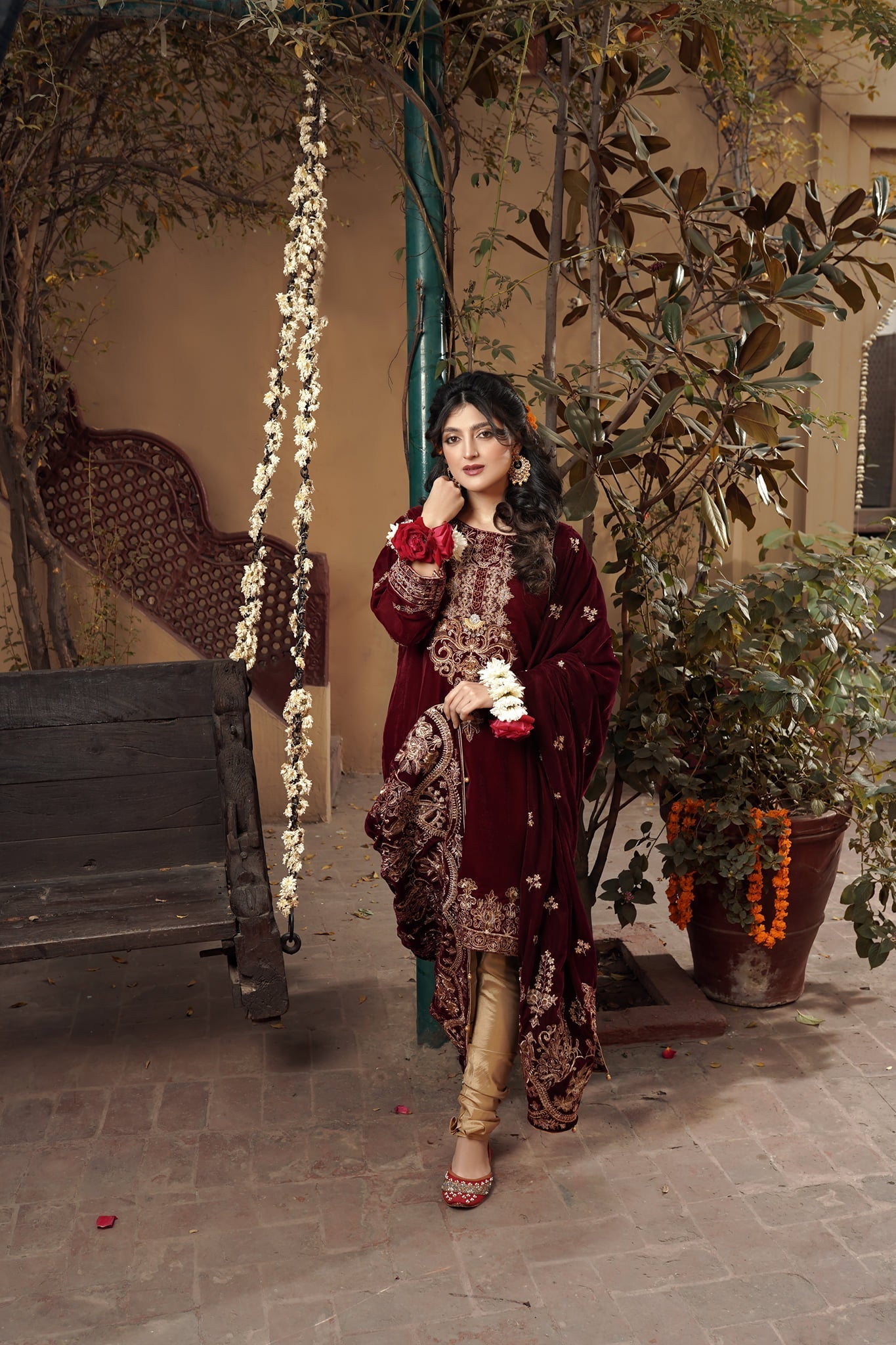 Panache Apparel Stitched Velvet Collection-Tabasum