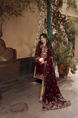 Panache Apparel Stitched Velvet Collection-Tabasum
