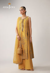 Layaan By Asim Jofa Unstitched 3 Piece Festive Formals Suit-AJULO-09