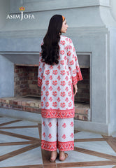 Asim Jofa Silk Symphony Ajss-15 Printed Raw Silk 2Pcs