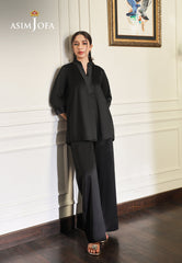 Asim Jofa Lounge Wear Ajlw-07 Satin Silk 2 Pcs