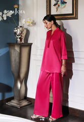 Asim Jofa Lounge Wear Ajlw-10 Satin Silk 2 Pcs
