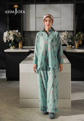 Asim Jofa Lounge Wear Ajlw-05 Cross Weave 2 Pcs