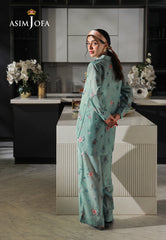 Asim Jofa Lounge Wear Ajlw-05 Cross Weave 2 Pcs