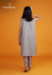 Asim Jofa Kids Pret 25 Ajkp-02 Stitched Printed Cambric 2 Pcs