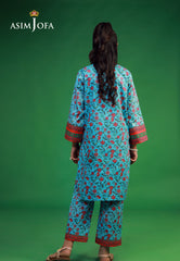 Asim Jofa Kids Pret 25 Ajkp-08 Stitched Printed Cambric 2 Pcs