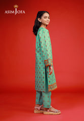 Asim Jofa Kids Pret 25 Ajkp-10 Stitched Printed Cambric 2 Pcs