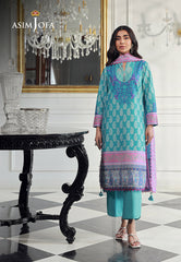 Asim Jofa Prints Vol 6 Ajun-11 Printed Lawn 3 Pcs