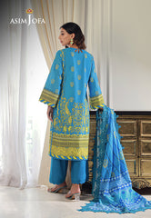 Asim Jofa Prints Vol 6 Ajun-16 Printed Lawn 3 Pcs