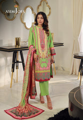 Asim Jofa Prints Vol 6 Ajun-13 Printed Lawn 3 Pcs