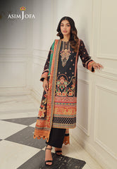 Asim Jofa Prints Vol 6 Ajun-15 Printed Lawn 3 Pcs