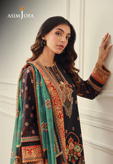 Asim Jofa Prints Vol 6 Ajun-15 Printed Lawn 3 Pcs