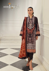 Asim Jofa Prints Vol 6 Ajun-08 Printed Lawn 3 Pcs