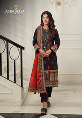 Asim Jofa Prints Vol 6 Ajun-12 Printed Lawn 3 Pcs