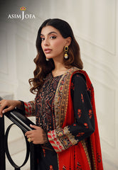 Asim Jofa Prints Vol 6 Ajun-12 Printed Lawn 3 Pcs