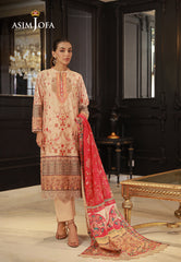 Asim Jofa Prints Vol 6 Ajun-14 Printed Lawn 3 Pcs