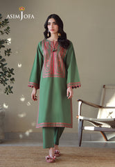 The Minimal Pret By Asim Jofa Stitched 2 Piece Cambric Collection-AJPB-175