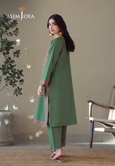 The Minimal Pret By Asim Jofa Stitched 2 Piece Cambric Collection-AJPB-175