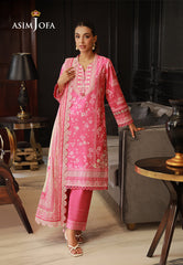 Asim Jofa Prints Vol 6 Ajun-06 Printed Lawn 3 Pcs
