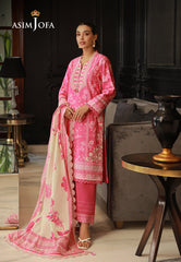 Asim Jofa Prints Vol 6 Ajun-06 Printed Lawn 3 Pcs