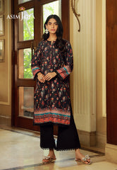 Asim Jofa Silk Symphony Ajss-02 Printed Raw Silk 1Pc