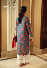 Asim Jofa Silk Symphony Ajss-08 Printed Raw Silk 1Pc